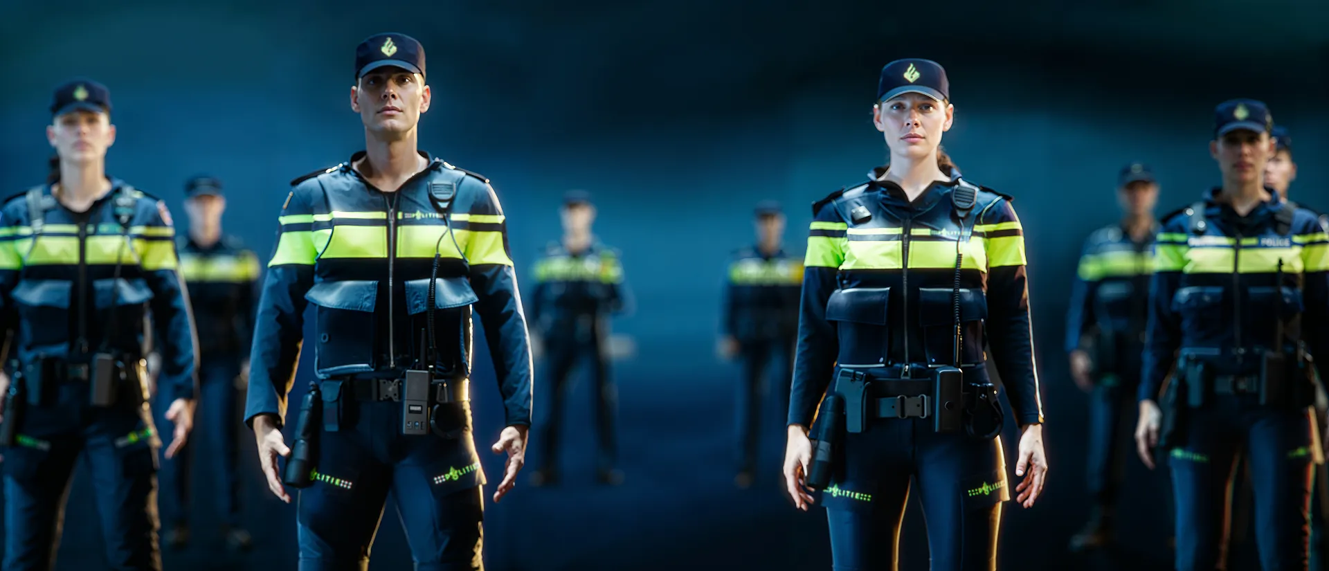 Politie NL government office 3D visualization and architectural rendering
