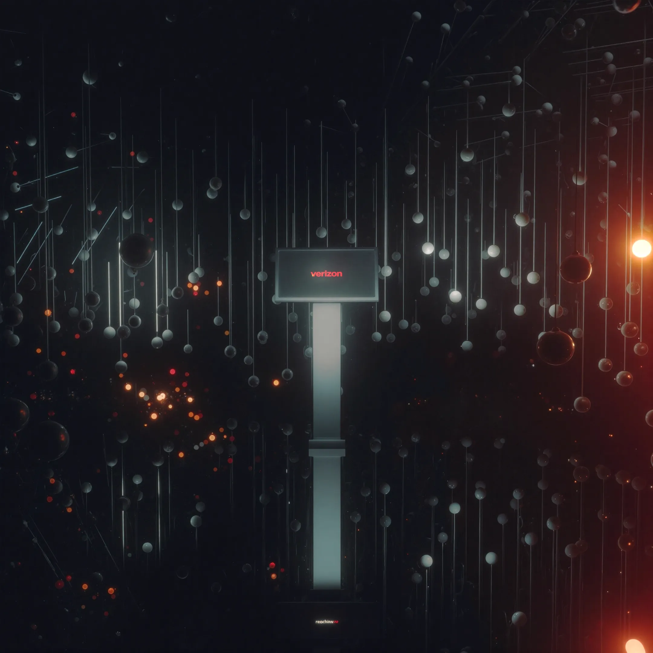 Verizon and New York Times corporate event booth 3D visualization